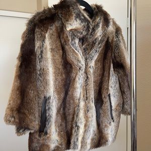 Faux Fur Coat